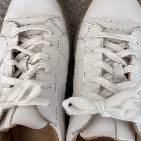 GREATS Brooklyn Royale White Leather and Gum Sneakers. US9/UK8.5/EUR41. Classic - Picture 12 of 16